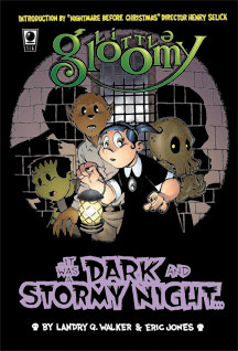 Trade paperback collecting the first four issues of the Little Gloomy comic series. Lgtpb.jpg
