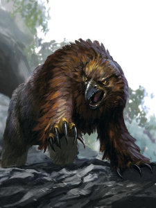 The owlbear as depicted in the 4th edition Monster Manual and the Monster Vault. The owlbear as shown in the D&D 4th Edition Essentials Monster Vault.png