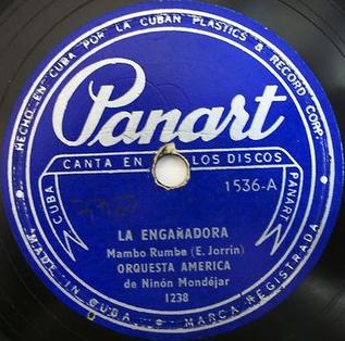 <span class="mw-page-title-main">La engañadora</span> 1953 single by Orquesta América de Ninón Mondéjar