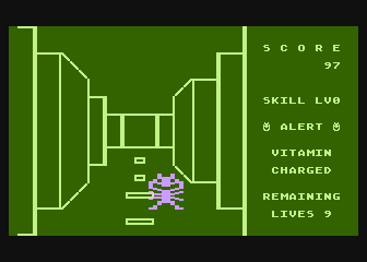 File:Monster Maze Atari 8-bit screenshot.png