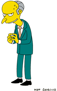 <span class="mw-page-title-main">Mr. Burns</span> Fictional character from The Simpsons franchise