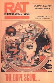 Cover of a circa 1968 issue Rat subterranean news cover.jpg