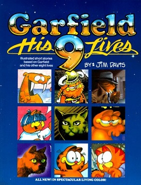 <i>Garfield: His 9 Lives</i> 1984 book of illustrated short stories