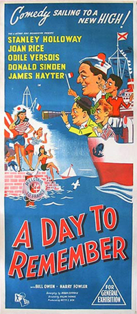 <i>A Day to Remember</i> (1953 film) 1953 film by Ralph Thomas