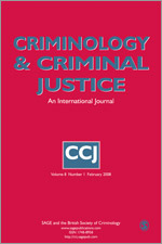 Criminology & Criminal Justice is a peer-reviewed academic journal 