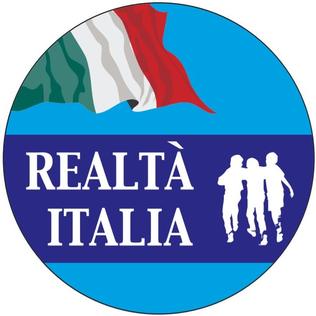 <span class="mw-page-title-main">Reality Italy</span> Political party in Italy