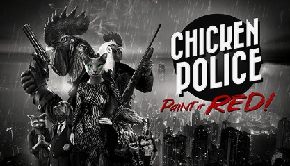 Picture of a game: Chicken Police: Paint It Red!