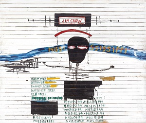 <i>Jim Crow</i> (1986 painting) 1986 painting by Jean-Michel Basquiat