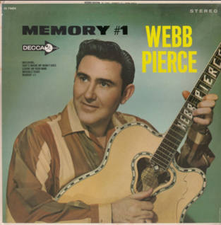 <i>Memory No. 1</i> 1965 studio album by Webb Pierce