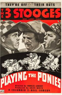 <i>Playing the Ponies</i> 1937 American short film by Charles Lamont