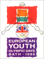 1995 Pemuda Eropa Olimpiade musim Panas Festival logo.png