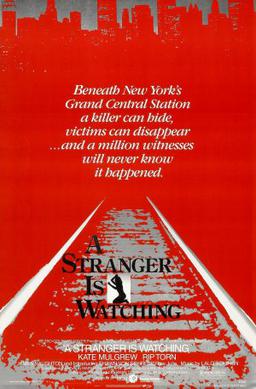 <i>A Stranger Is Watching</i> (film) 1982 American horror film by Sean S. Cunningham