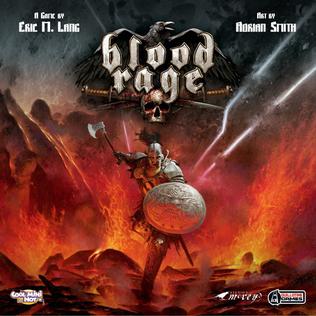 <span class="mw-page-title-main">Blood Rage (board game)</span> 2015 strategic board game