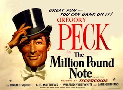 <i>The Million Pound Note</i> 1954 British comedy film