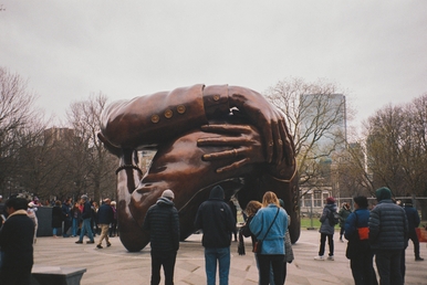 File:The Embrace, a sculpture in Boston Common in Boston.jpg