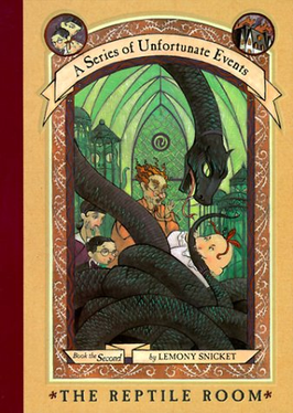 <i>The Reptile Room</i> 1999 childrens novel
