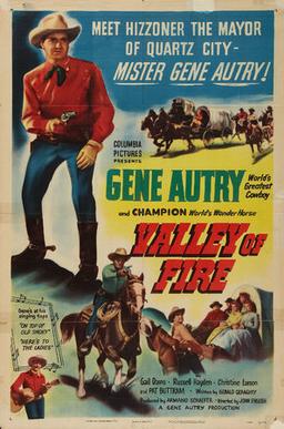 <i>Valley of Fire</i> (film) 1951 film by John English