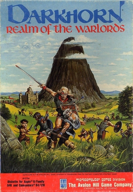<i>Darkhorn: Realm of the Warlords</i> 1985 fantasy wargame video game