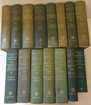 <i>The Complete Peerage</i> Set of books by G. E. Cokayne and others