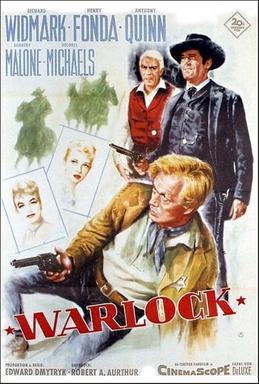 <i>Warlock</i> (1959 film) 1959 film directed by Edward Dmytryk