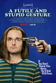 <i>A Futile and Stupid Gesture</i> (film) 2018 American film