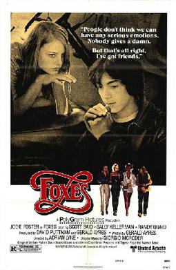 <i>Foxes</i> (film) 1980 drama film by Adrian Lyne