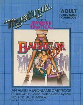 <i>Bachelor Party</i> (video game) 1982 adult-themed video game by Mystique