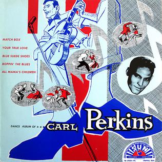 1957 Sun Dance Album of Carl Perkins, 1225. Dancealbum.jpg