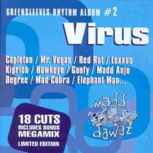 <i>Greensleeves Rhythm Album 2: Virus</i> 2000 compilation album by Various artists