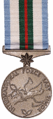 <span class="mw-page-title-main">International Force East Timor Medal</span> Award