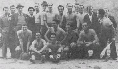Messina's last squad of the 1930s, while Lombardo was president