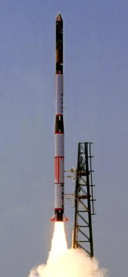 <span class="mw-page-title-main">Satellite Launch Vehicle</span> First launch vehicle of the Indian Space Research Organisation