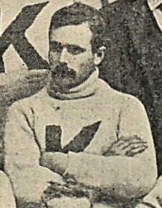 Will Coleman was player-coach for the first Kansas Jayhawks football team in 1890.