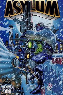 Cover of the first issue Asylum 01 cover.jpg