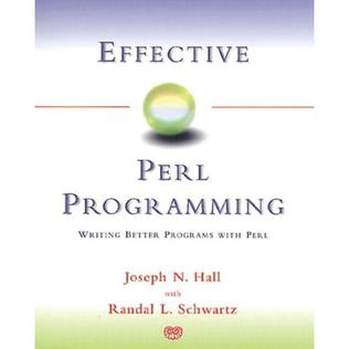 Effective Perl Programming Textbook covering the Perl programming language