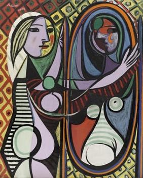 <i>Girl before a Mirror</i> 1932 painting by Pablo Picasso