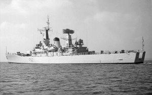 HMS <i>Juno</i> (F52) Leander-class frigate of the Royal Navy