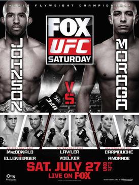 <span class="mw-page-title-main">UFC on Fox: Johnson vs. Moraga</span> UFC mixed martial arts event in 2013