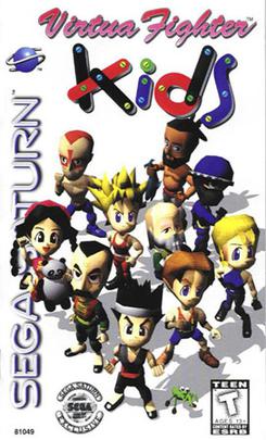 cover art for Virtua Fighter Kids