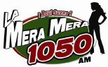 Former "La Mera Mera 1050" logo WBQH1050.png