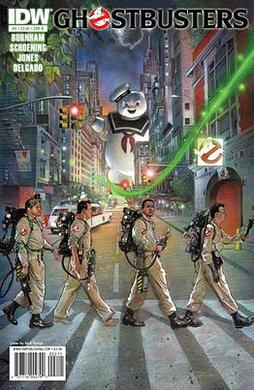 Cover to Ghostbusters #2. Art by Nick Runge.