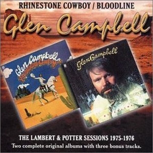 File:Glen Campbell Rhinestone Cowboy Bloodline album cover.jpg