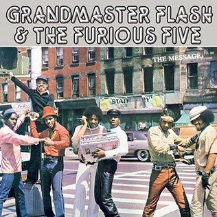 Grandmaster Flash & the Furious Five-The Message (album cover).jpg