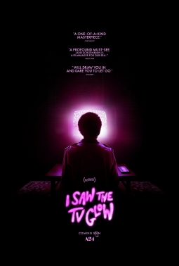 <i>I Saw the TV Glow</i> 2024 American psychological horror drama film by Jane Schoenbrun