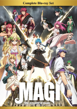 Djinn equip and that Metal vessel at Magi - Anime Magi Series