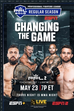 <span class="mw-page-title-main">PFL 2 (2019 season)</span> Professional Fighters League MMA event in 2019