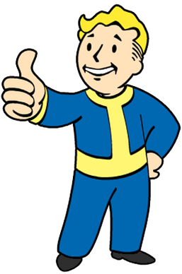 <span class="mw-page-title-main">Vault Boy</span> Mascot of the Fallout series