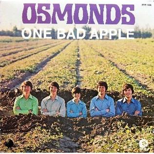 One Bad Apple 1970 single by The Osmonds