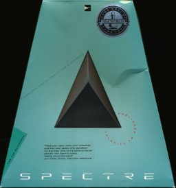 Spectre is a video game for the Macintosh, developed in 1990 by Peninsula Gameworks and published in 1991 by Velocity Development. It is a 3D vector graphics tank battle reminiscent of the arcade game Battlezone. One sequel, Spectre VR, appeared on a number of lists of best video games.