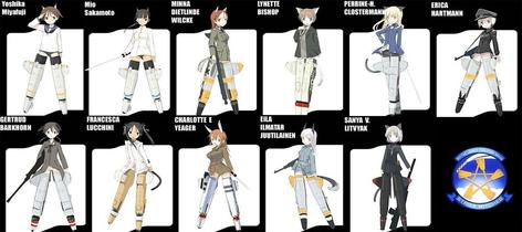 List Of Strike Witches Characters Wikiwand